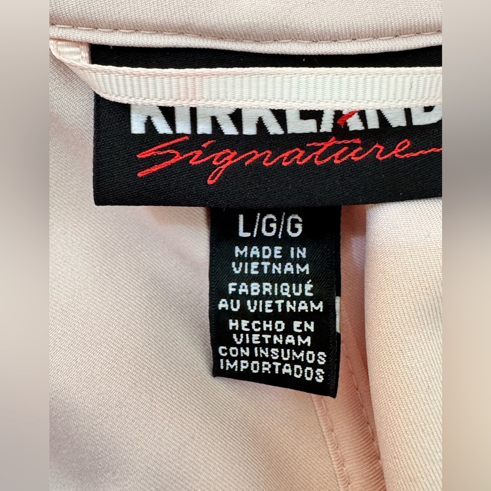 Muted Pink Spring Jacket, Cool Weather, Light Rain, Beautiful Design NWOT XL - Picture 5 of 5
